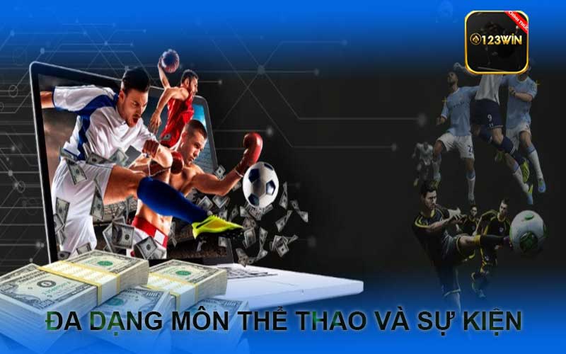 Đa dạng môn thể thao và sự kiện