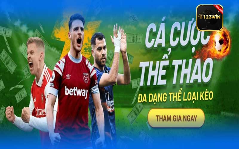 Hướng dẫn cách cá cược thể thao tại 123win