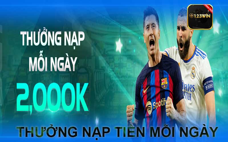 thưởng nạp tiền mỗi ngày